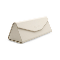 Freddie folding travel case in cream